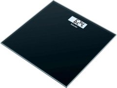 Beurer Ваги для підлоги, 180кг, 1хСR2032 в комплекті, скло, чорний (GS_10_BLACK) GS_10_BLACK фото