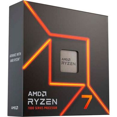 AMD Центральный процессор Ryzen 7 7700X 8C/16T 4.5/5.4GHz Boost 32Mb Radeon Graphics AM5 105W w/o cooler Box (100-100000591WOF) 100-100000591WOF фото