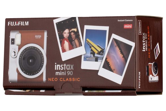 Fujifilm INSTAX Mini 90 [Фотокамера мгновенной печати INSTAX Mini 90 Brown] (16423981) 16423981 фото