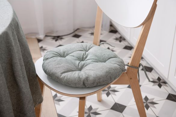 Подушка для стула ARDESTO Oliver, зеленый, D-40см, 100% хлопок (напол.холоф.50% пп 50%) (ART03OG) ART03OG фото