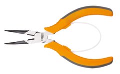 Neo Tools 01-103 Плоскогубцы удлиненные изогнутые прецизионные, 140 мм (01-103) 01-103 фото
