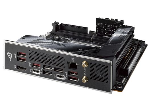 ASUS Материнська плата ROG STRIX X670E-I GAMING WIFI sAM5 X670 2xDDR5 M.2 HDMI WiFi BT mITX (90MB1B70-M0EAY0) 90MB1B70-M0EAY0 фото