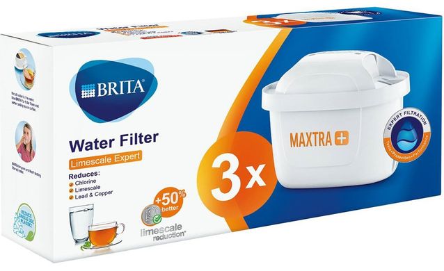 Комплект картриджей Brita MAXTRA+ Limescale для жесткой воды, 3 шт (1038700) 1038700 фото