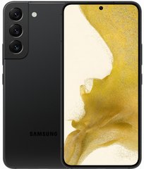 Смартфон Samsung Galaxy S22 (SM-S901) 8/128GB Dual SIM Phantom Black (SM-S901BZKDSEK) SM-S901BZKDSEK фото