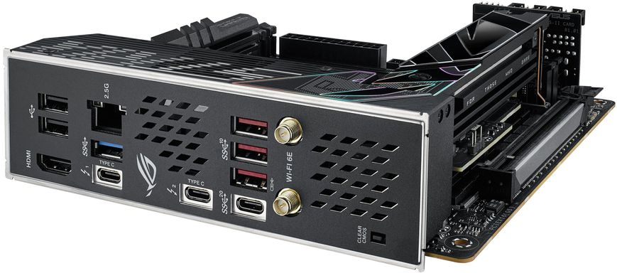 ASUS Материнская плата ROG STRIX Z790-I GAMING WIFI s1700 Z790 2xDDR5 M.2 HDMI Thunderbolt Wi-Fi BT mITX (90MB1CM0-M0EAY0) 90MB1CM0-M0EAY0 фото