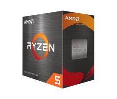 AMD Центральний процесор Ryzen 5 5500 6C/12T 3.6/4.2GHz Boost 16Mb AM4 65W Wraith Stealth cooler Box (100-100000457BOX) 100-100000457BOX фото