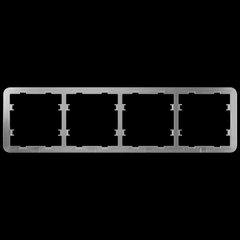 Рамка для чотирьох вимикачів Ajax Frame (4 seats) [55] 99-00012771 фото