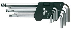 Topex 35D957 Ключі TOPEX шестигранні HEX 1.5-10 мм, набір 9 шт.*1 уп. (35D957) 35D957 фото