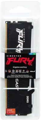 Kingston Память ПК DDR5 16GB 5600 Beast Black RGB (KF556C36BBEA-16) KF556C36BBEA-16 фото