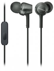 Навушники Sony Наушники MDR-EX255AP In-ear Mic Черный (MDREX255APB.E) MDREX255APB.E фото