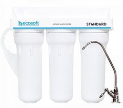 Ecosoft Фильтр Standard, тройной, полипропилен + 2 угольных картриджа (FMV3ECOSTD) FMV3ECOSTD фото