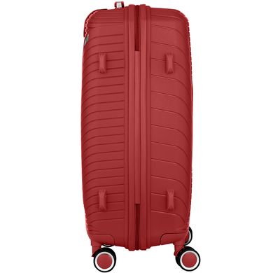 2E Набір пластикових валіз , SIGMA,(L+M+S), 4 колеса, червоний (2E-SPPS-SET3-RD) 2E-SPPS-SET3-RD фото
