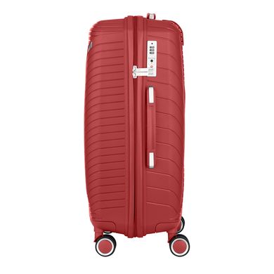 2E Набор пластиковых чемоданов , SIGMA,(L+M+S), 4 колеса, красный (2E-SPPS-SET3-RD) 2E-SPPS-SET3-RD фото