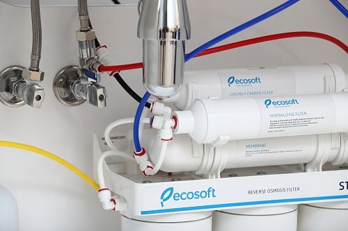 Ecosoft Фильтр обратного осмоса Standard 6-50M с минерализатором (75 гал/сутки DuPont Aqualast) (MO650MECOSTD) MO650MECOSTD фото