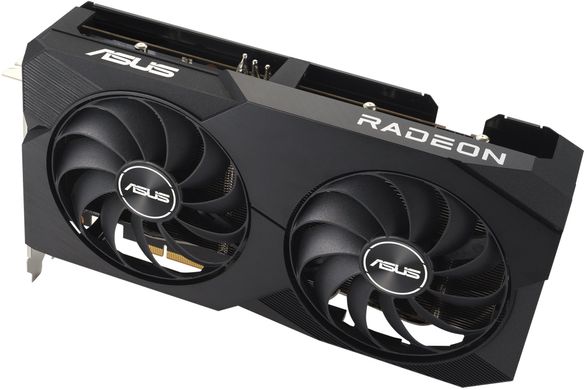 ASUS Видеокарта Radeon RX 7600 8GB GDDR6 DUAL OC V2 DUAL-RX7600-O8G-V2 (90YV0IH2-M0NA00) 90YV0IH2-M0NA00 фото