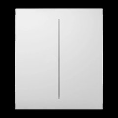 Кнопка центральная для двухклавишного выключателя Ajax CenterButton (2-gang) [55] white 99-00012775 фото