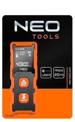 Neo Tools Лазерный дальномер, рабочий диапазон 0.2 – 20 м (75-202) 75-202 фото