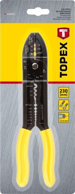 Topex 32D410 Клещи для обжима неизолированных наконечников 1.5 - 6 мм2 (32D410) 32D410 фото