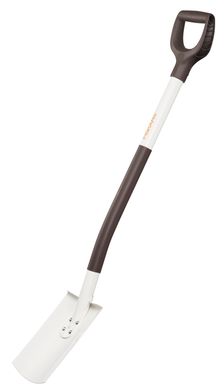Fiskars Лопата прямая White с закругленным лезвием облегченная, 105 см, 1220г (1019601) 1019601 фото