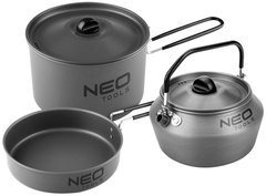 Neo Tools Набір посуду туристичного 3 в 1 (63-145) 63-145 фото