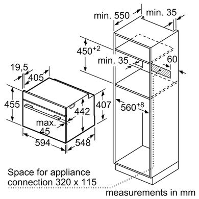 Вбудована духова шафа Bosch CDG634AS0 CDG634AS0 фото