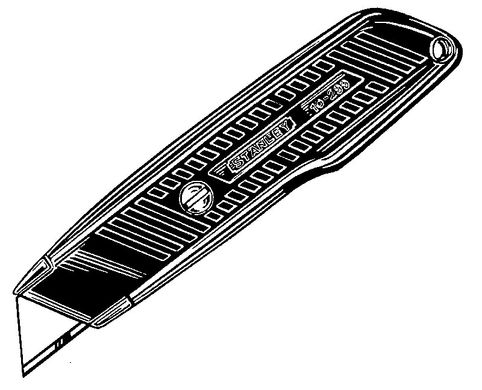 Stanley 0-10-299 Нож Autolock с фиксированным лезвием 136 мм (0-10-299) 0-10-299 фото