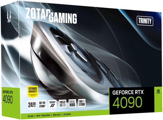 Zotac Видеокарта GeForce RTX 4090 24GB GDDR6X Trinity (ZT-D40900D-10P) ZT-D40900D-10P фото