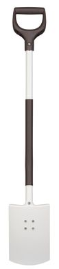 Fiskars Лопата прямая White с закругленным лезвием облегченная, 105 см, 1220г (1019601) 1019601 фото