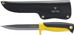 Topex 98Z103 Нож универсальный, с кожаным чехлом (98Z103) 98Z103 фото