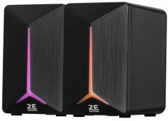 2E Gaming Акустическая система Speakers SG300 2.0 RGB 3.5mm Black (2E-SG300B) 2E-SG300B фото