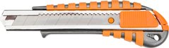 Neo Tools 63-011 Нож с отламывающимся лезвием 18 мм, металлический корпус (63-011) 63-011 фото