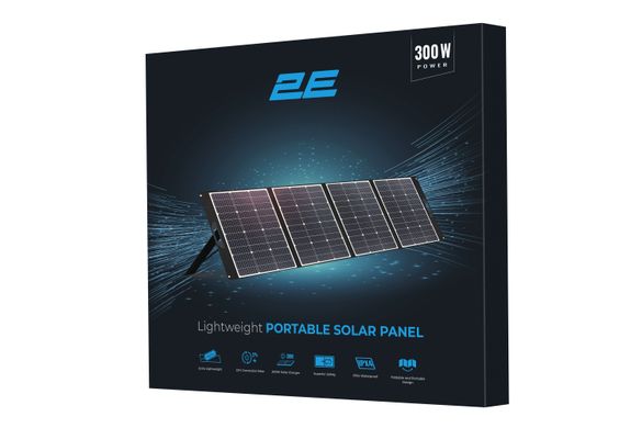 2E Легкая портативная солнечная панель 300 Вт, 4S, 3M MC4/Anderson (2E-PSPLW300) 2E-PSPLW300 фото