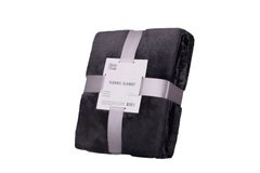 Плед ARDESTO Flannel, 160х200см, темно-серый, 100% полиэстер (ART0210SB) ART0210SB фото