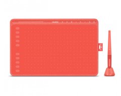 Графічний планшет Huion HS611 Coral red (HS611CR_HUION) HS611CR_HUION фото