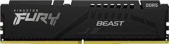 Kingston Пам'ять до ПК DDR5 6000 32GB KIT (16GBx2) FURY Beast Black (KF560C40BBK2-32) KF560C40BBK2-32 фото