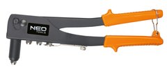 Neo Tools 18-101 Заклепочник для сталевих та алюмінієвих заклепок 2.4, 3.2, 4.0, 4.8 мм (18-101) 18-101 фото