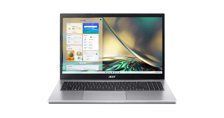 Acer Ноутбук Aspire 3 A315-59G 15.6FHD IPS/Intel i5-1235U/8/512F/NVD550-2/Lin/Silver (NX.K6WEU.006) NX.K6WEU.006 фото