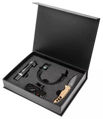 Neo Tools Подарочный набор (фонарь 99-026, туристический браслет 63-140, складной нож) (63-033) 63-033 фото