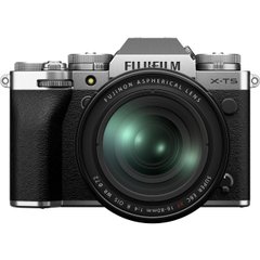 Fujifilm Цифрова фотокамера X-T5 + XF 16-80 F4 Kit Silver (16782600) 16782600 фото