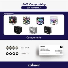 Zalman Крепление для AMD AM5 ZM-AM5MKA, CNPS10X PERFORMA BLACK/WHITE, CNPS10X PERFORMA ST, CNPS16X BLACK/WHITE, CNPS17X, CNPS20X (ZM-AM5MKA) ZM-AM5MKA фото