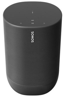 Sonos Портативная акустическая система Move, Black (MOVE1EU1BLK) MOVE1EU1BLK фото