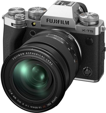 Fujifilm Цифровая фотокамера X-T5 + XF 16-80 F4 Kit Silver (16782600) 16782600 фото