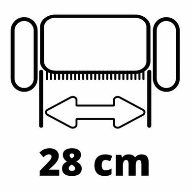 Einhell Карифікатор акумуляторний GC-SC 18/28 Li-Solo, 18 В, 28 см, ножі 12 шт, 6.65 кг (без АКБ та ЗУ) (3420604) 3420604 фото