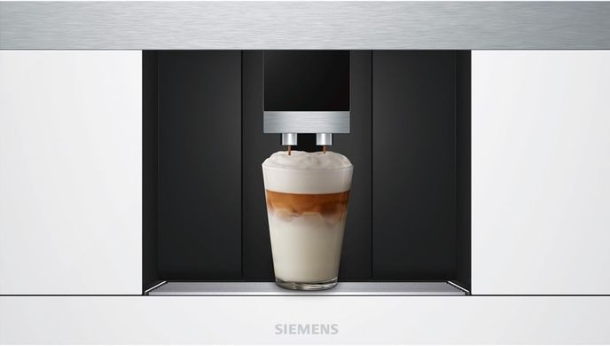 Вбудована кавоварка Siemens CT636LEW1 CT636LEW1 фото