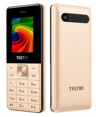 Мобильный телефон TECNO T301 2SIM Champagne Gold (4895180743337) 4895180743337 фото