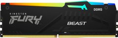 Kingston Память ПК DDR5 16GB 4800 Beast Black RGB (KF548C38BBA-16) KF548C38BBA-16 фото
