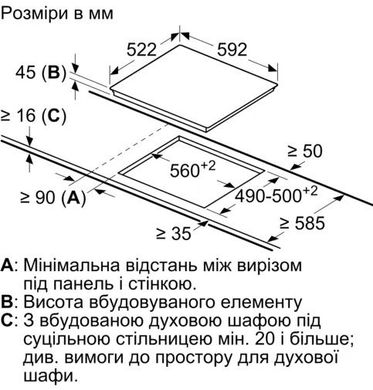 Варочная поверхность Bosch PKE611BA2E BO180535 фото