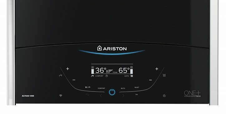Котел Котел Ariston газовый ALTEAS ONE NET 24, конденсационный, двухконтурный, 24 кВт, Wi-Fi (3301771) 3301771 фото