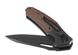 Neo Tools 63-115 Нож складной, 22см, лезвие 11см, ручка SS+деревянная, 3Cr13, лезвие с сатиновым покрытием, зажим для ремня (63-115) 63-115 фото 2
