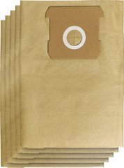 Einhell Мешки бумажные для пылесоса, 10л (5 шт) (2351260) 2351260 фото